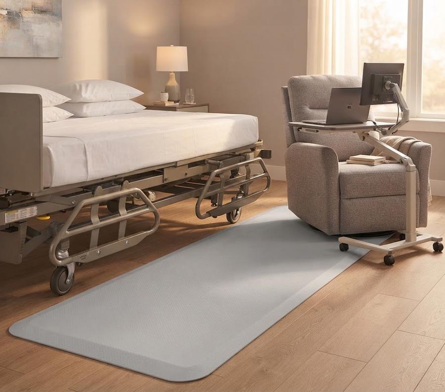 MagicHold Bedside Fall Protection Mat in use